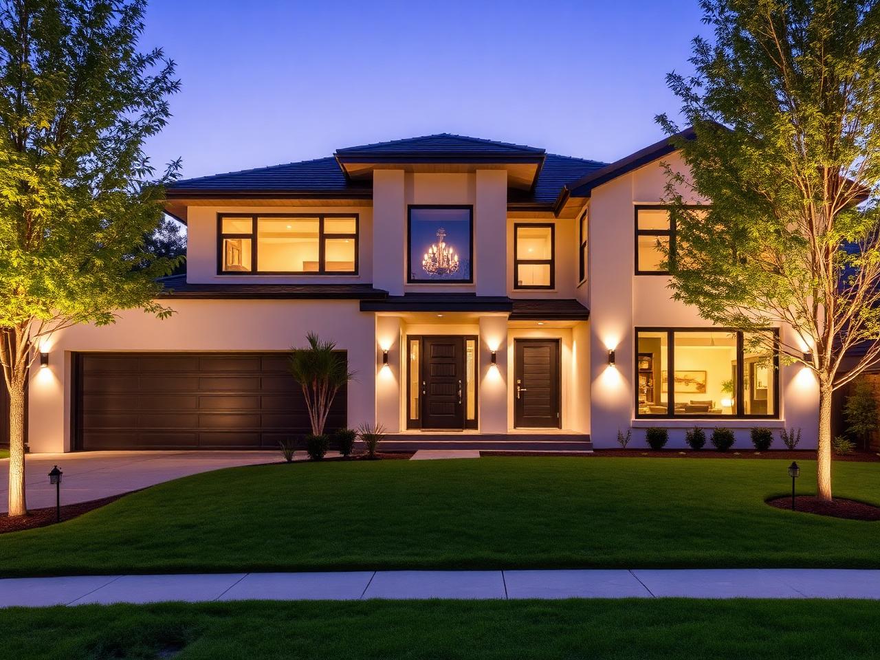 Custom residential home built by JRH